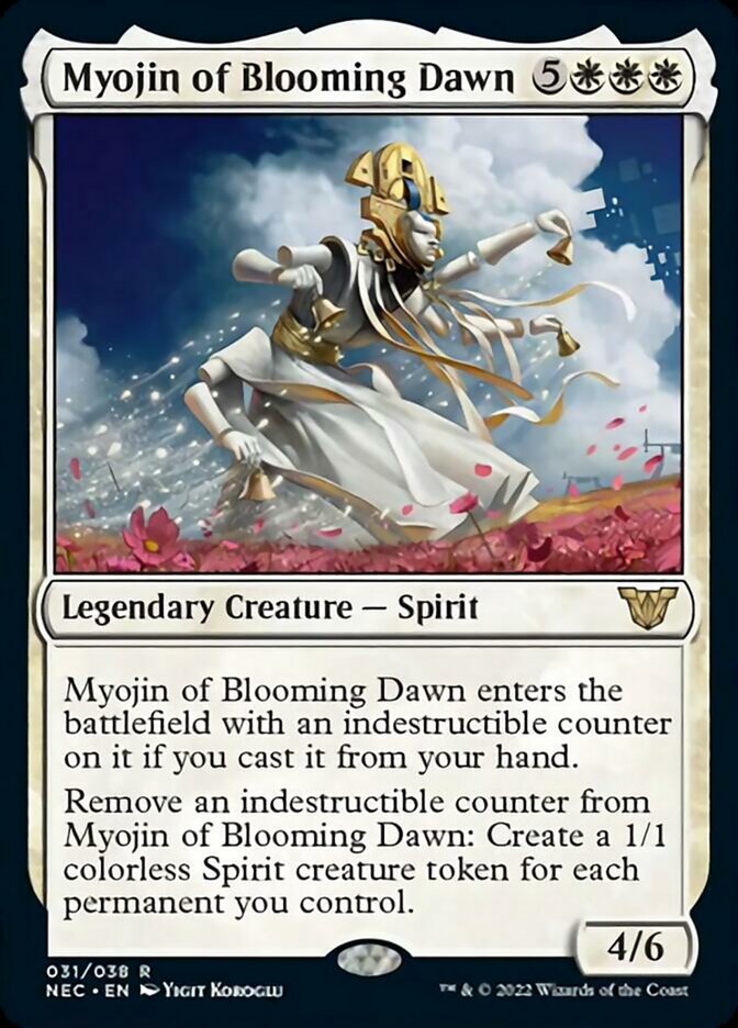 Myojin of Blooming Dawn [Kamigawa: Neon Dynasty Commander] | Galactic Gamez