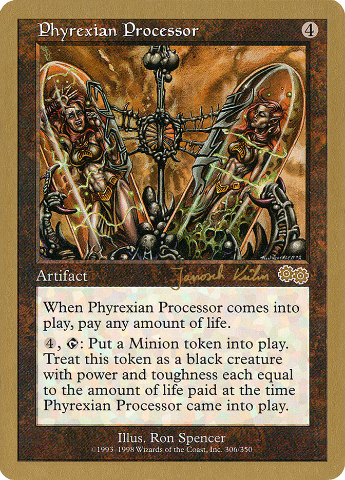 Phyrexian Processor (Janosch Kuhn) [World Championship Decks 2000] | Galactic Gamez