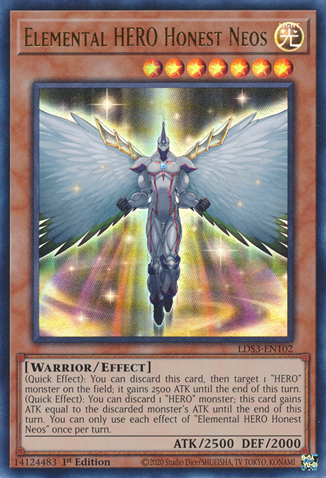 Elemental HERO Honest Neos [LDS3-EN102] Ultra Rare | Galactic Gamez