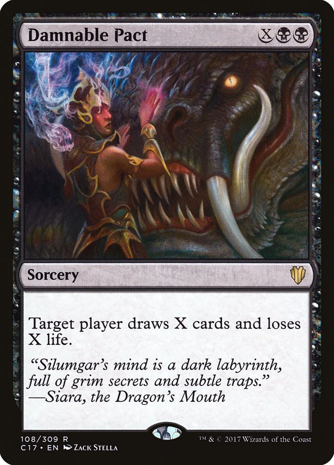 Damnable Pact [Commander 2017] | Galactic Gamez
