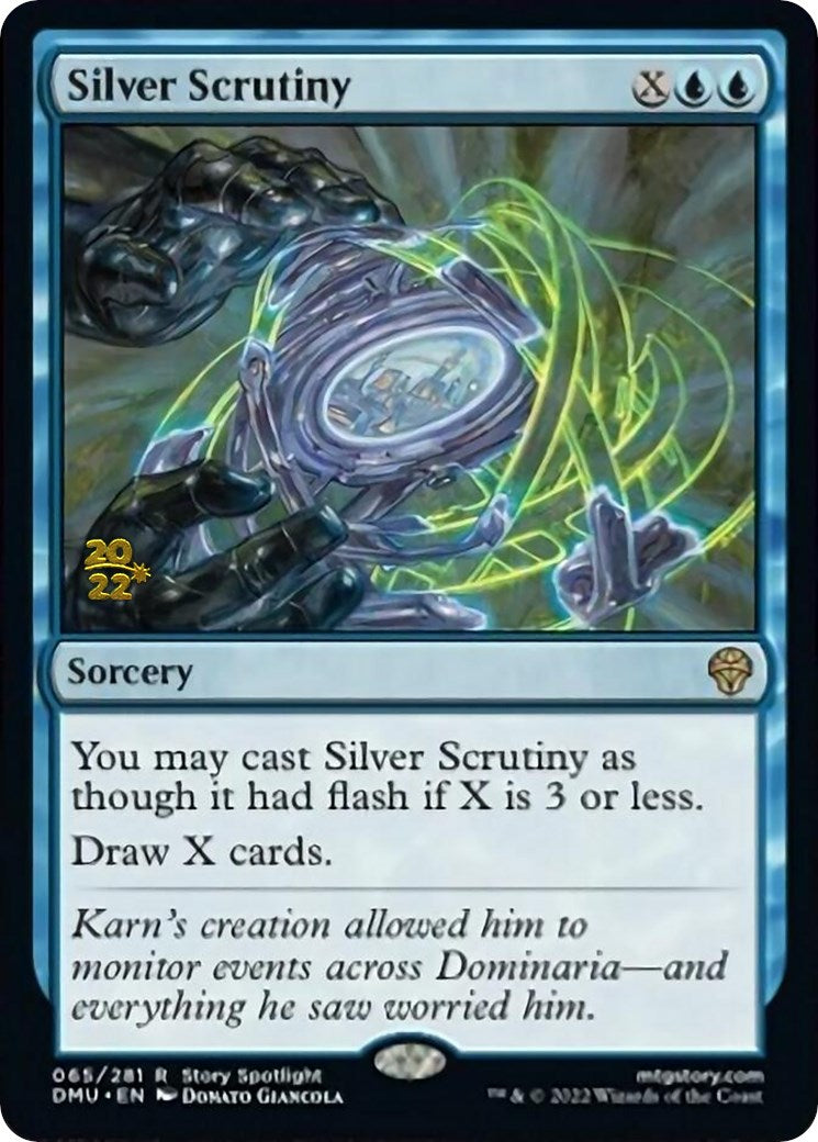 Silver Scrutiny [Dominaria United Prerelease Promos] | Galactic Gamez