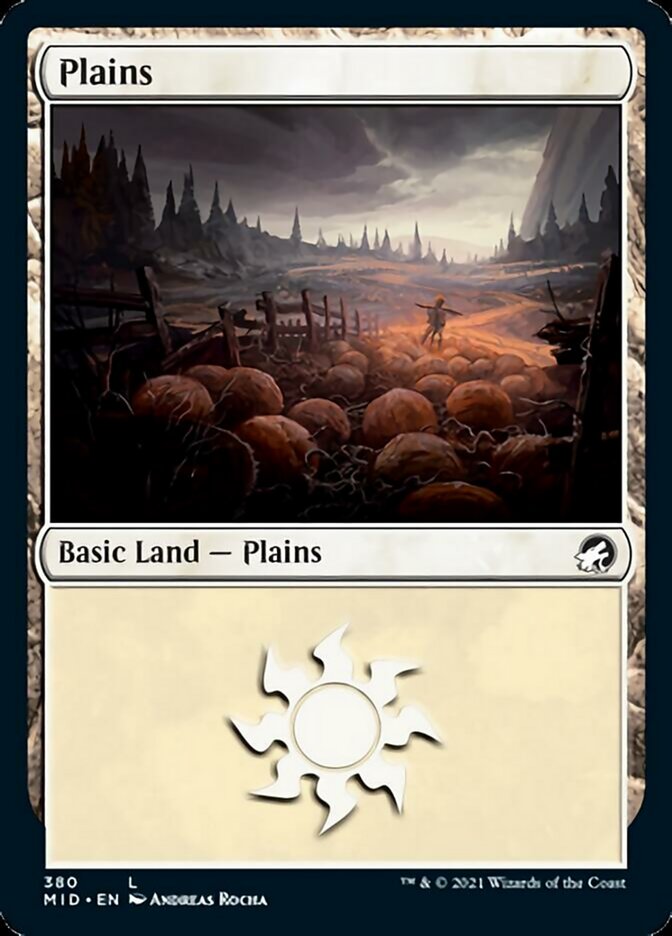 Plains (380) [Innistrad: Midnight Hunt] | Galactic Gamez