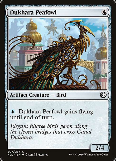 Dukhara Peafowl [Kaladesh] | Galactic Gamez