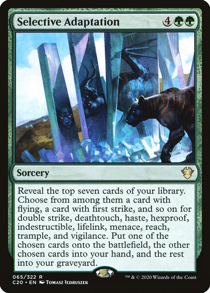 Selective Adaptation [Commander 2020] | Galactic Gamez