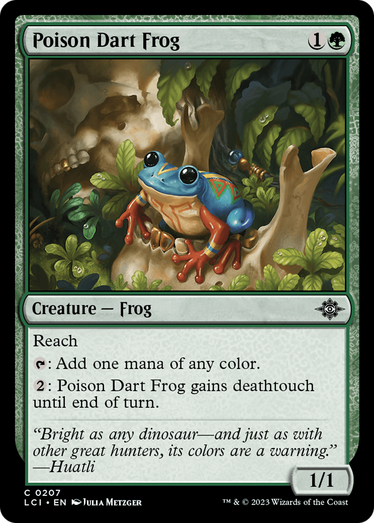 Poison Dart Frog [The Lost Caverns of Ixalan] | Galactic Gamez