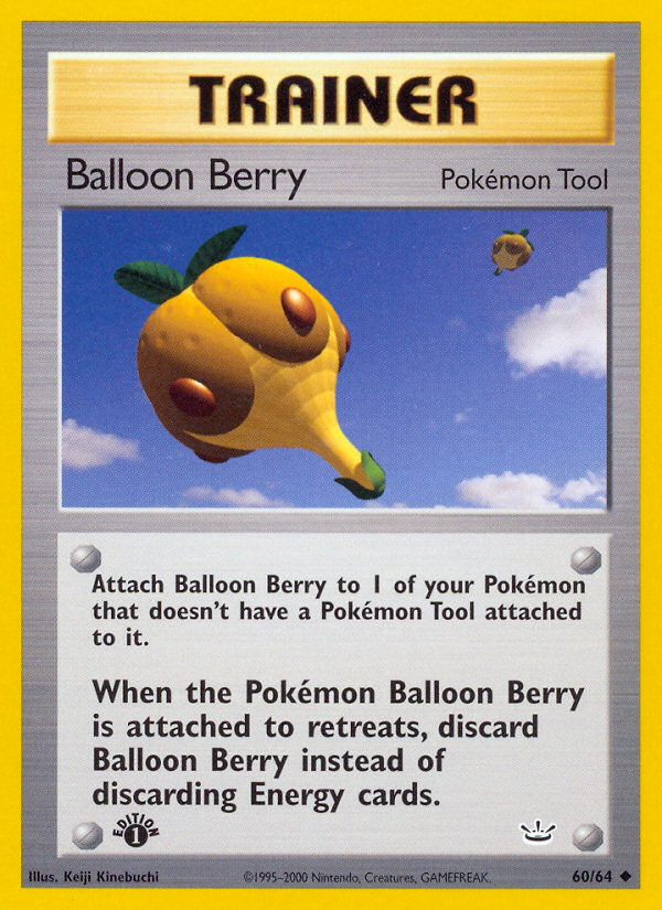 Balloon Berry (60/64) [Neo Revelation 1st Edition] | Galactic Gamez
