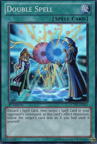 Double Spell [LCYW-EN065] Super Rare | Galactic Gamez