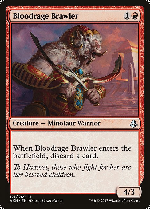 Bloodrage Brawler [Amonkhet] | Galactic Gamez