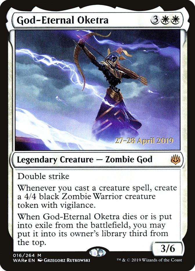 God-Eternal Oketra  [War of the Spark Prerelease Promos] | Galactic Gamez