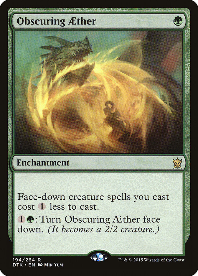 Obscuring Aether [Dragons of Tarkir] | Galactic Gamez