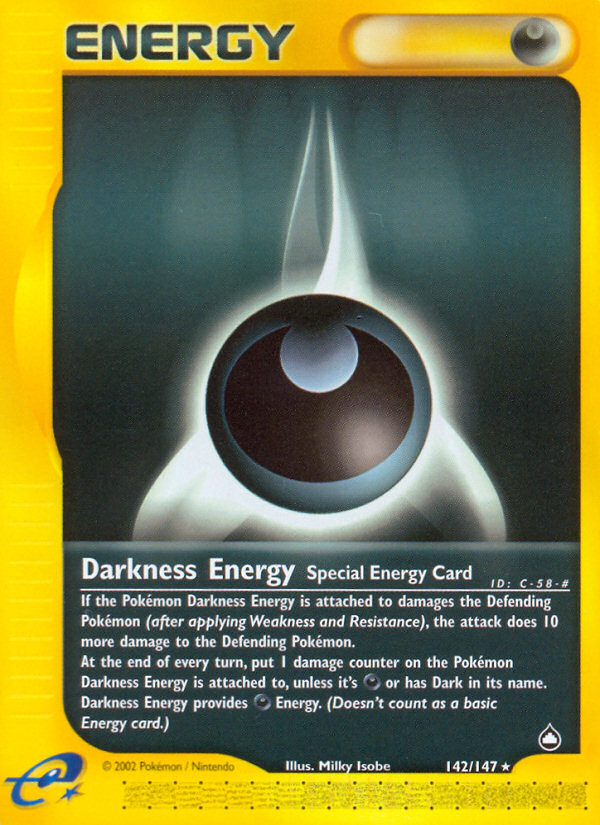 Darkness Energy (142/147) [Aquapolis] | Galactic Gamez