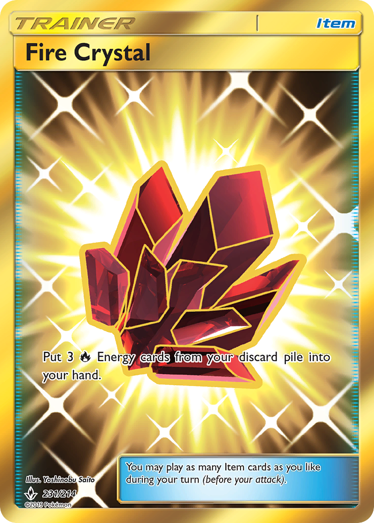 Fire Crystal (231/214) [Sun & Moon: Unbroken Bonds] | Galactic Gamez