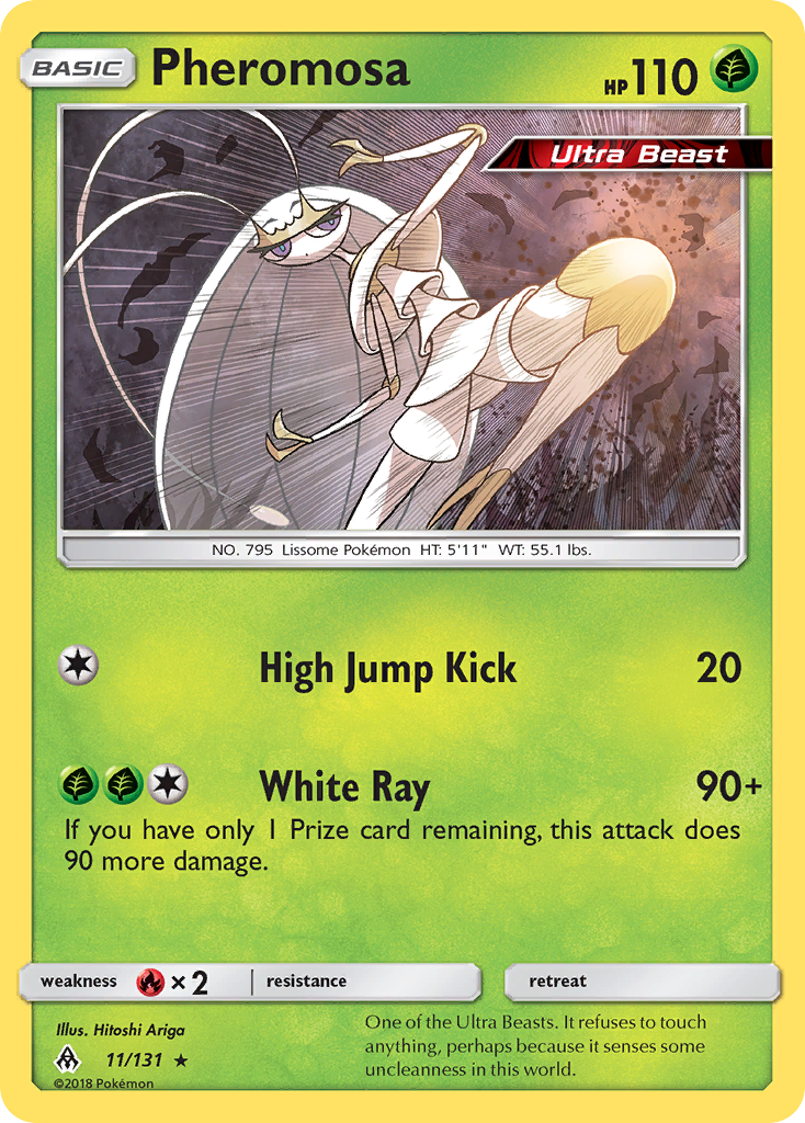 Pheromosa (11/131) [Sun & Moon: Forbidden Light] | Galactic Gamez