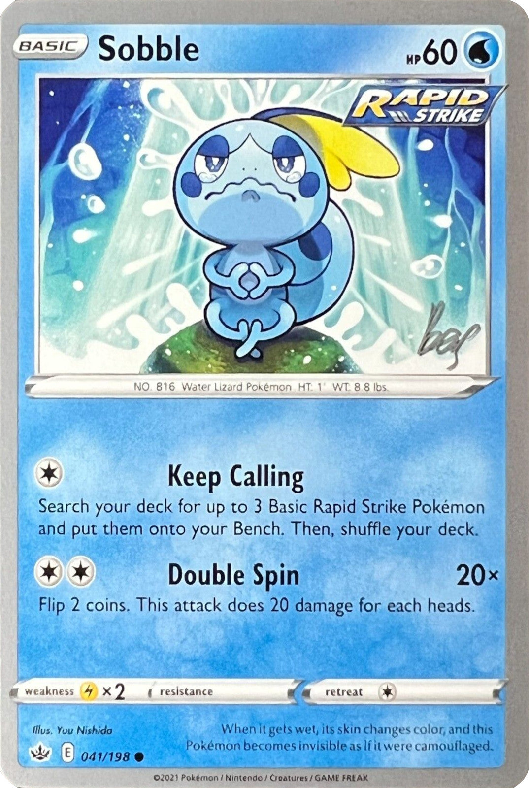 Sobble (041/198) (Cheryl Again - Sebastian Lashmet) [World Championships 2022] | Galactic Gamez