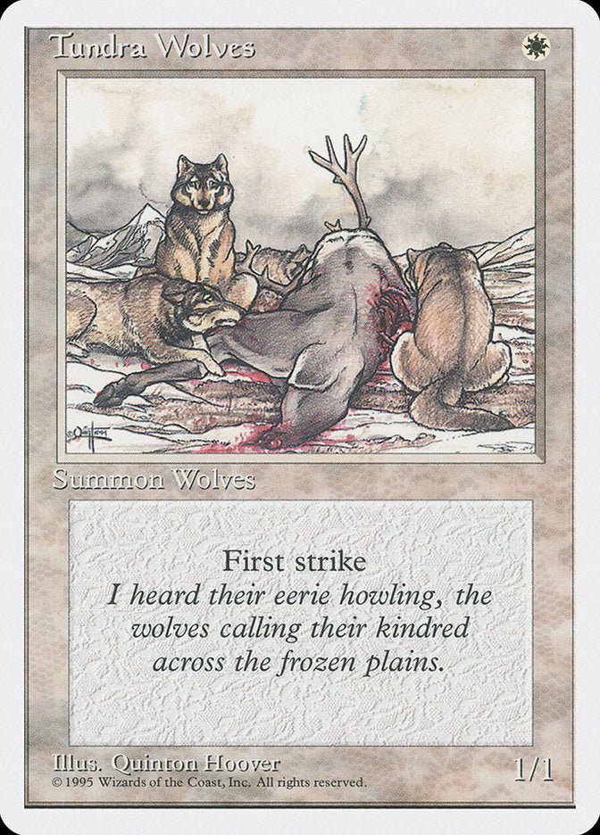 Tundra Wolves [Fourth Edition] | Galactic Gamez