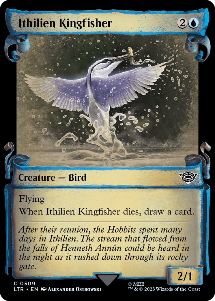 Ithilien Kingfisher [The Lord of the Rings: Tales of Middle-Earth Showcase Scrolls] | Galactic Gamez