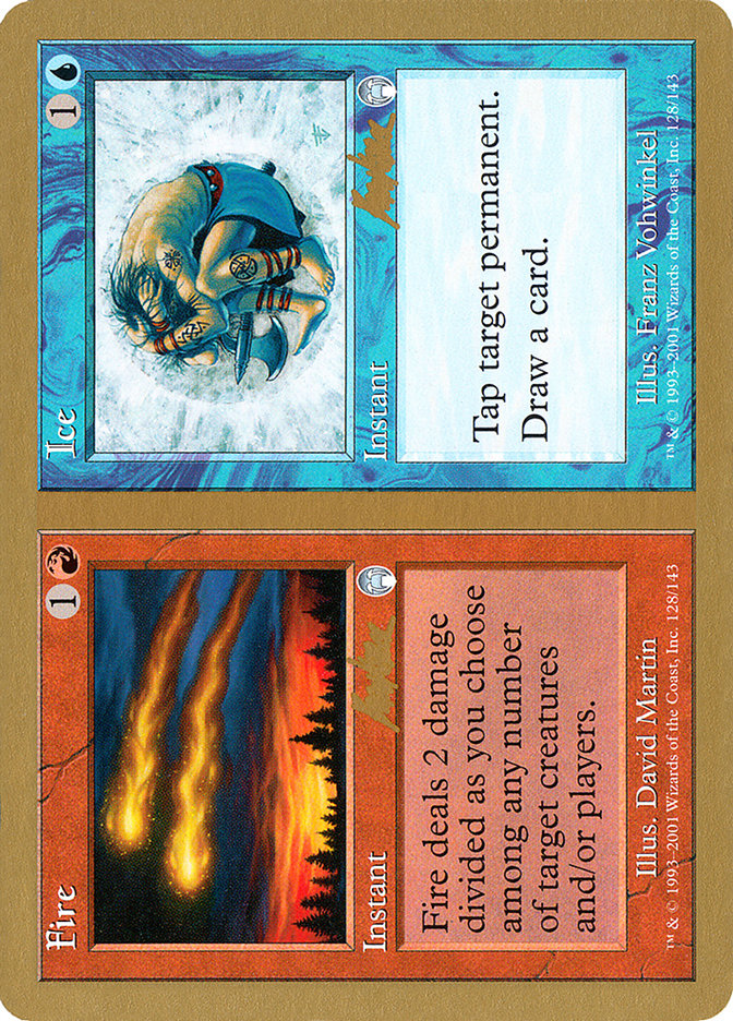 Fire // Ice (Brian Kibler) [World Championship Decks 2002] | Galactic Gamez