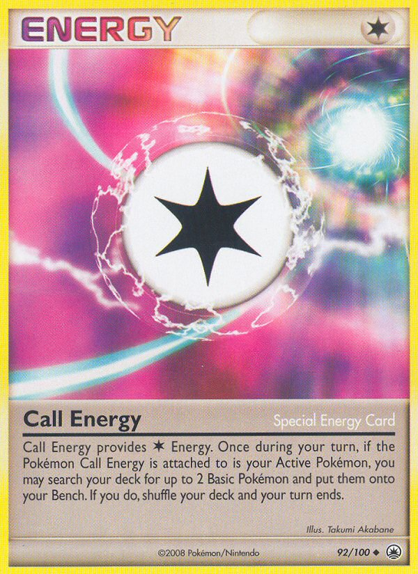 Call Energy (92/100) [Diamond & Pearl: Majestic Dawn] | Galactic Gamez