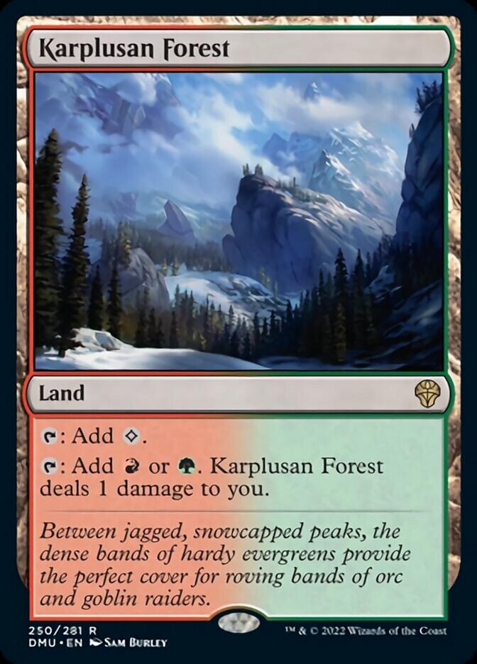Karplusan Forest [Dominaria United] | Galactic Gamez