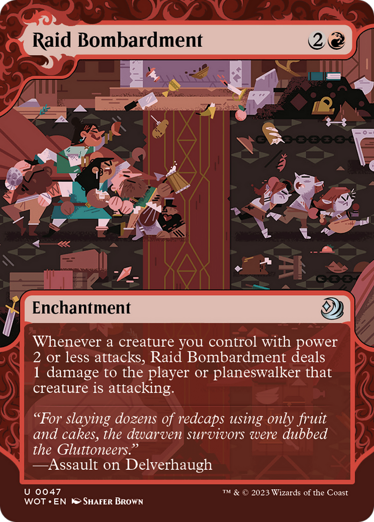 Raid Bombardment [Wilds of Eldraine: Enchanting Tales] | Galactic Gamez