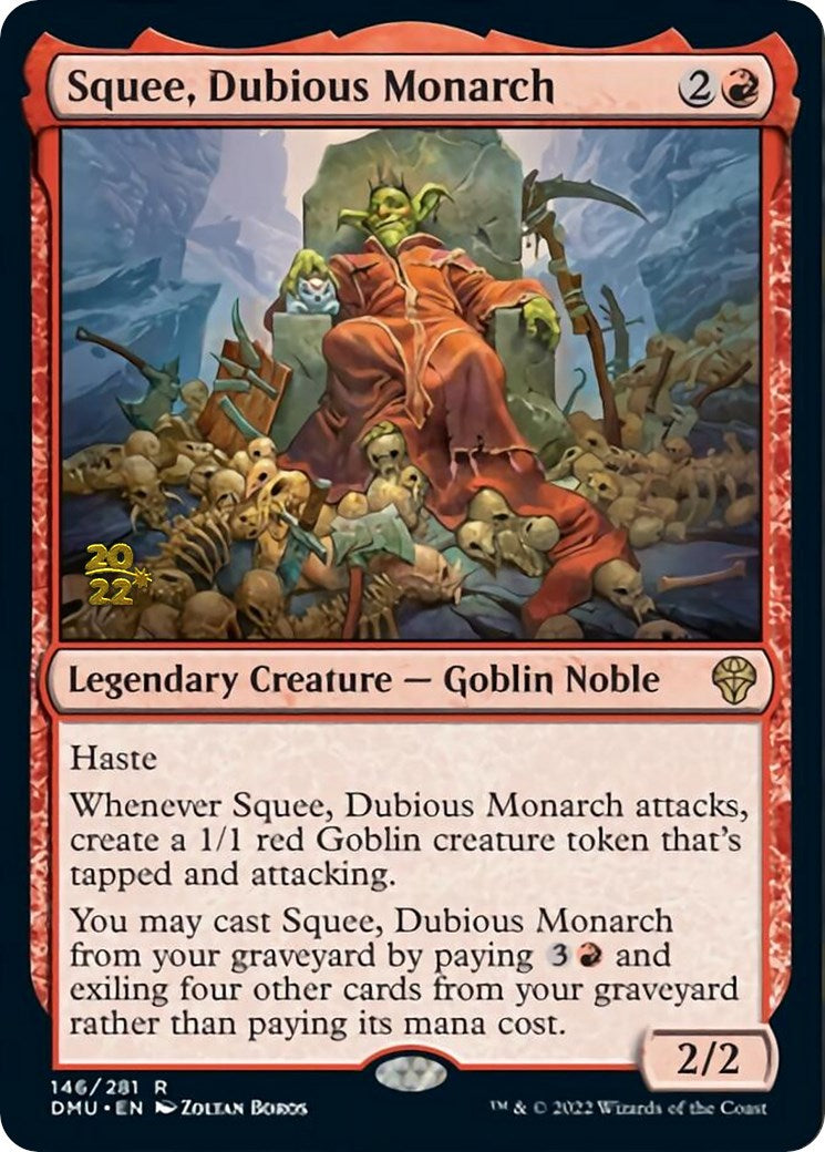 Squee, Dubious Monarch [Dominaria United Prerelease Promos] | Galactic Gamez