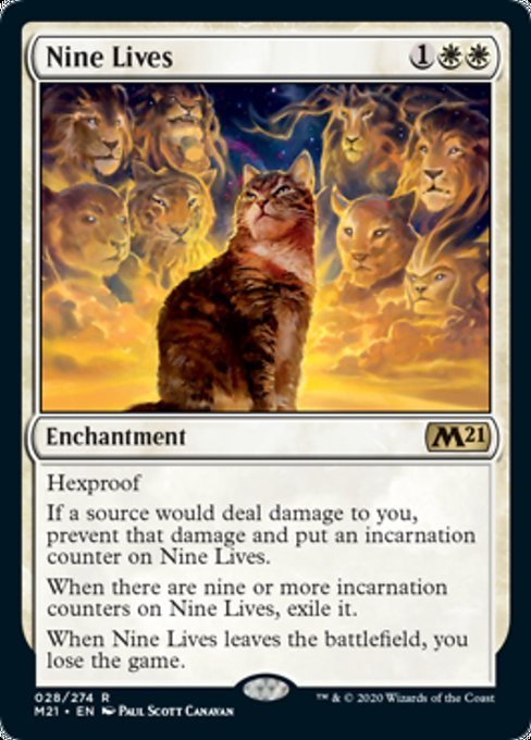 Nine Lives [Core Set 2021] | Galactic Gamez