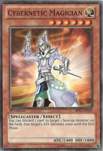 Cybernetic Magician [BP01-EN139] Starfoil Rare | Galactic Gamez