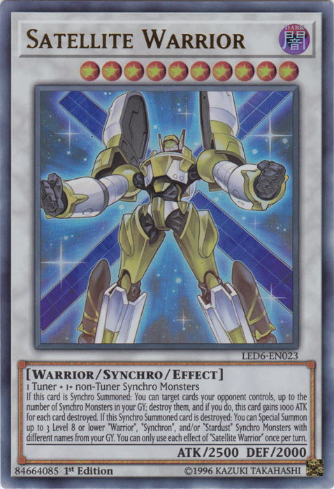 Satellite Warrior [LED6-EN023] Ultra Rare | Galactic Gamez