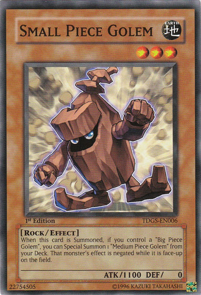 Small Piece Golem [TDGS-EN006] Common | Galactic Gamez