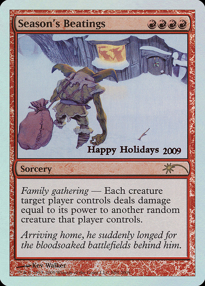 Season's Beatings [Happy Holidays] | Galactic Gamez
