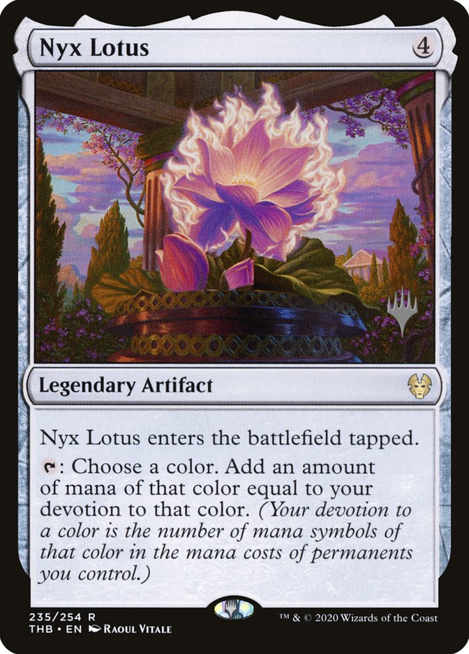 Nyx Lotus (Promo Pack) [Theros Beyond Death Promos] | Galactic Gamez