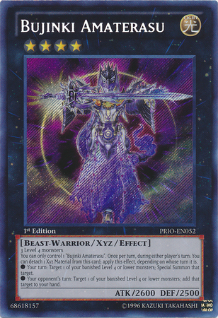 Bujinki Amaterasu [PRIO-EN052] Secret Rare | Galactic Gamez