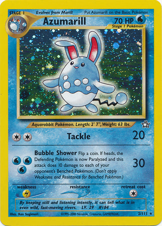 Azumarill (2/111) [Neo Genesis Unlimited] | Galactic Gamez