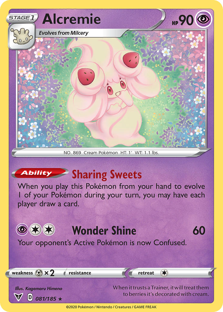 Alcremie (081/185) [Sword & Shield: Vivid Voltage] | Galactic Gamez