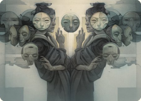 Vesuvan Duplimancy Art Card [Dominaria United Art Series] | Galactic Gamez