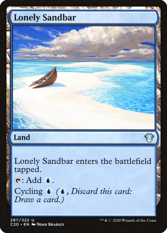 Lonely Sandbar [Commander 2020] | Galactic Gamez