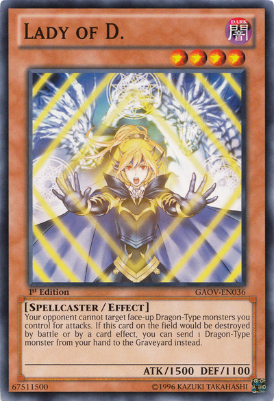 Lady of D. [GAOV-EN036] Common | Galactic Gamez