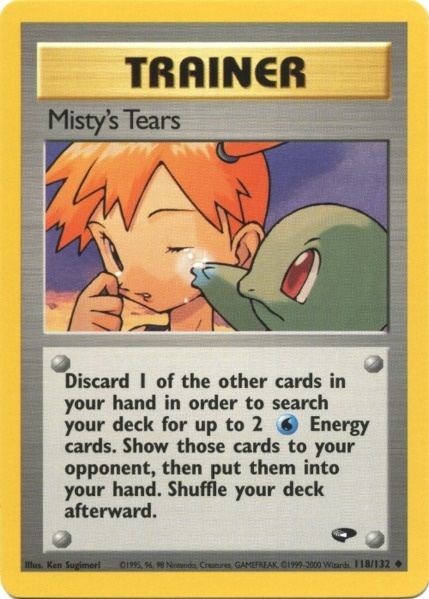 Misty's Tears (118/132) [Gym Challenge Unlimited] | Galactic Gamez