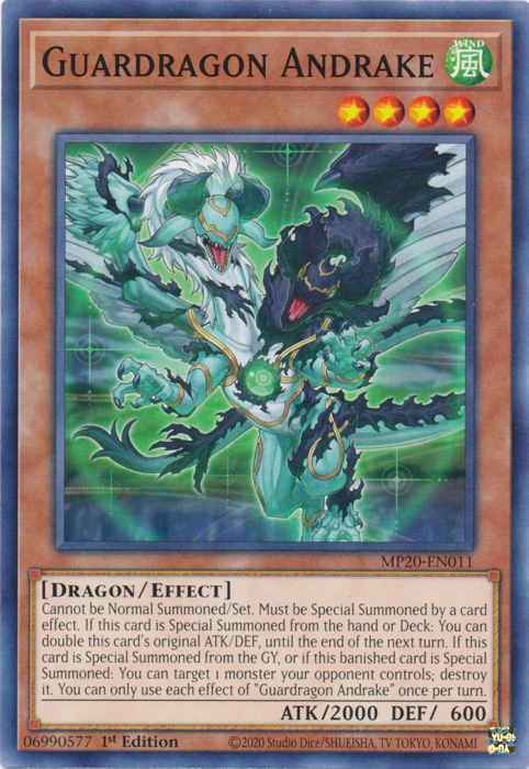 Guardragon Andrake [MP20-EN011] Common | Galactic Gamez