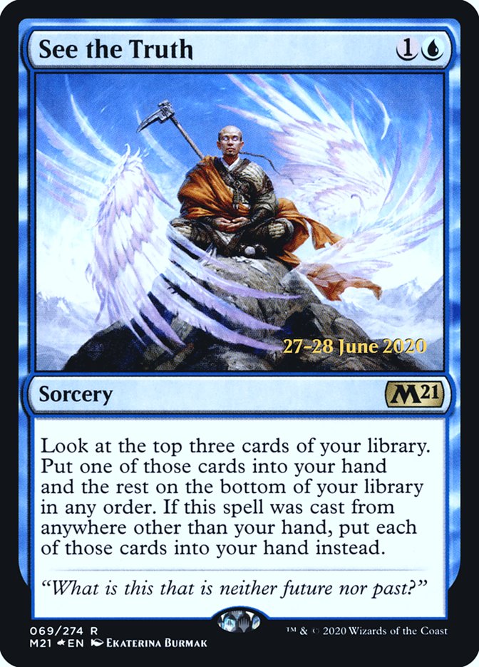 See the Truth  [Core Set 2021 Prerelease Promos] | Galactic Gamez