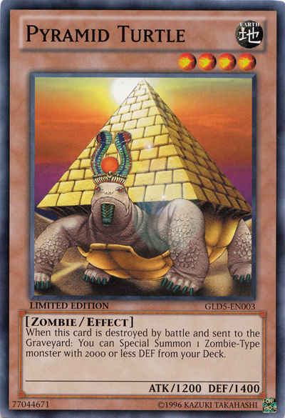 Pyramid Turtle [GLD5-EN003] Common | Galactic Gamez