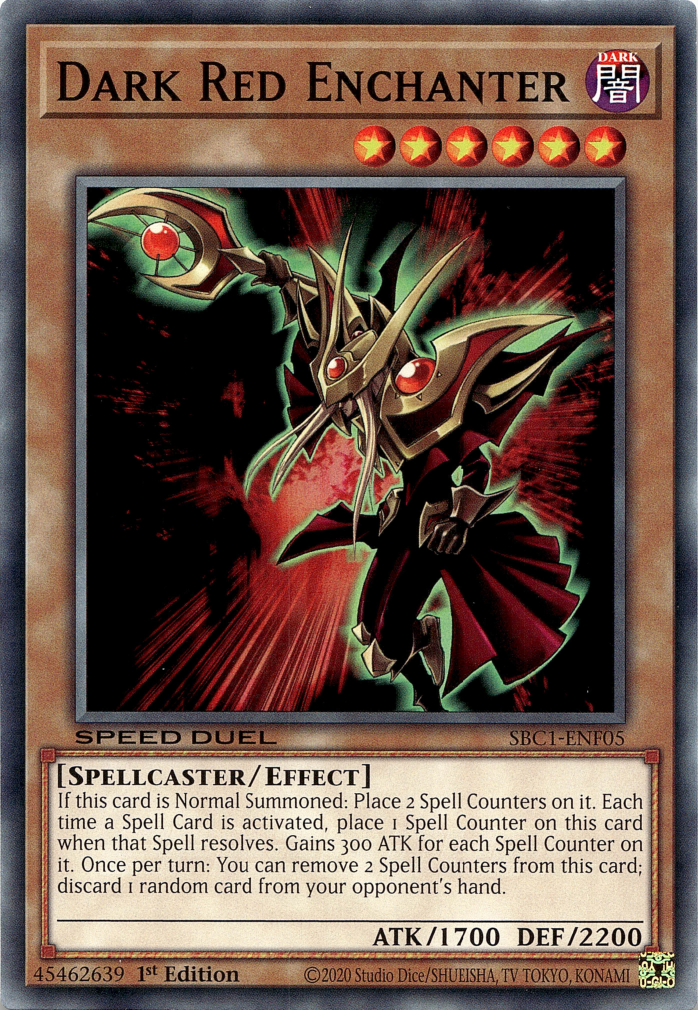 Dark Red Enchanter [SBC1-ENF05] Common | Galactic Gamez