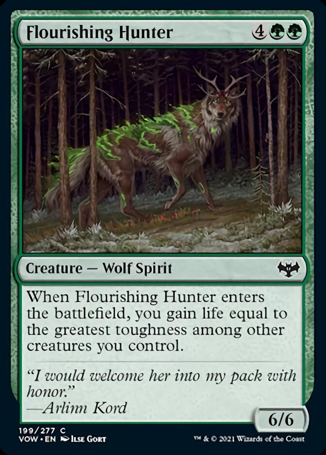 Flourishing Hunter [Innistrad: Crimson Vow] | Galactic Gamez
