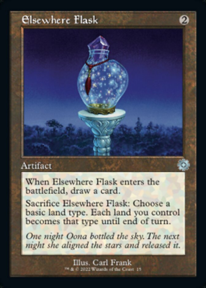 Elsewhere Flask (Retro) [The Brothers' War Retro Artifacts] | Galactic Gamez