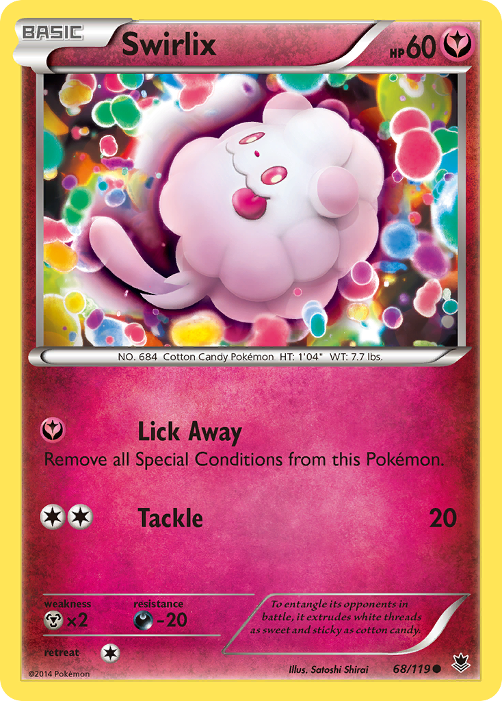 Swirlix (68/119) [XY: Phantom Forces] | Galactic Gamez