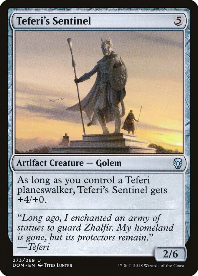 Teferi's Sentinel [Dominaria] | Galactic Gamez