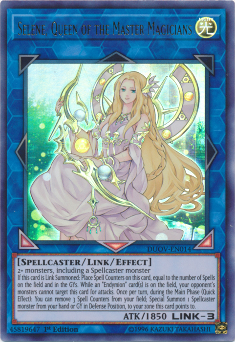 Selene, Queen of the Master Magicians [DUOV-EN014] Ultra Rare | Galactic Gamez