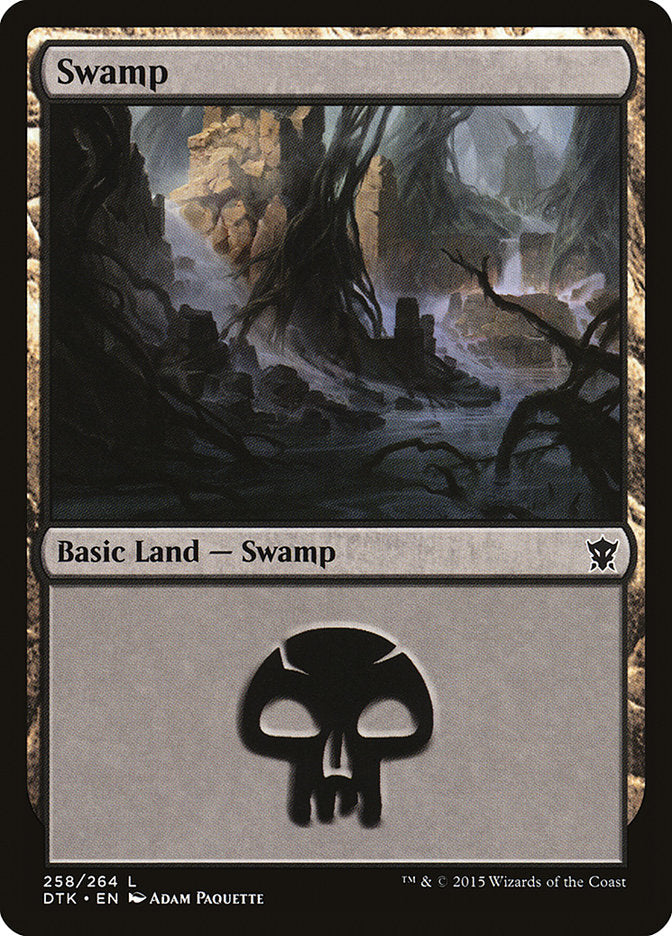 Swamp (258) [Dragons of Tarkir] | Galactic Gamez