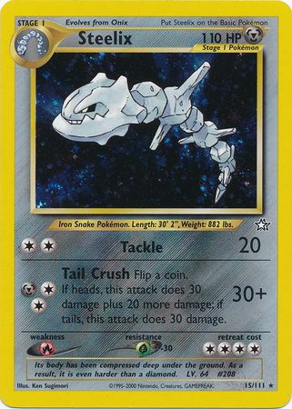 Steelix (15/111) [Neo Genesis Unlimited] | Galactic Gamez