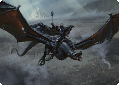Lord of the Nazgul Art Card [The Lord of the Rings: Tales of Middle-earth Art Series] | Galactic Gamez